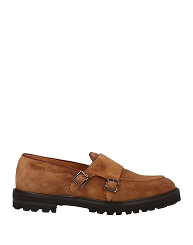 MANIFATTURE ETRUSCHE Loafers Camel Leather
