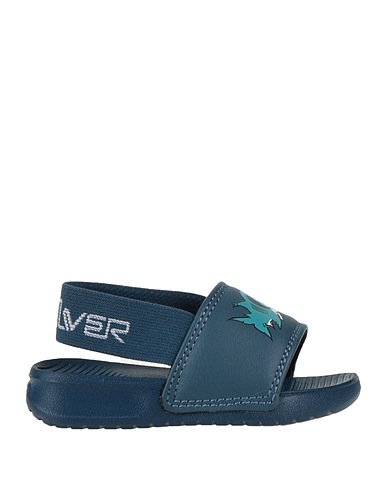 QUIKSILVER Beach sandals  Slate blue Textile fibres, Elastic fibres