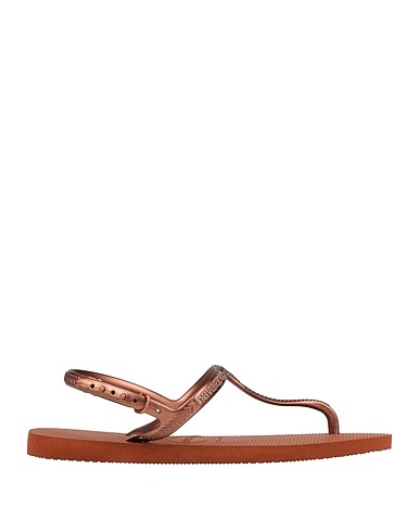 HAVAIANAS Flip flops Rust Rubber