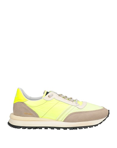 HIDNANDER Sneakers Taupe Leather, Textile fibres