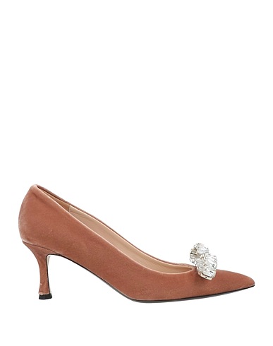 N°21 Pump Antique rose Textile fibers