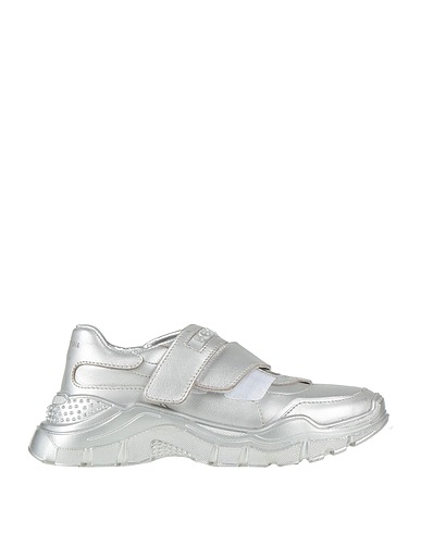 DOLCE&GABBANA Sneakers Argento Pelle