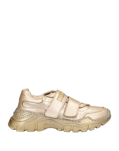 DOLCE&GABBANA Sneakers Gold Soft Leather