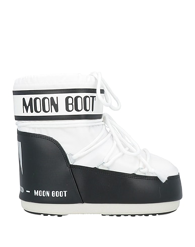 MOON BOOT Ankle boot BIANCO Nylon, Textile fibres