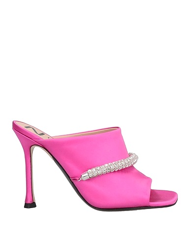 N°21 Sandali Fucsia Fibre tessili