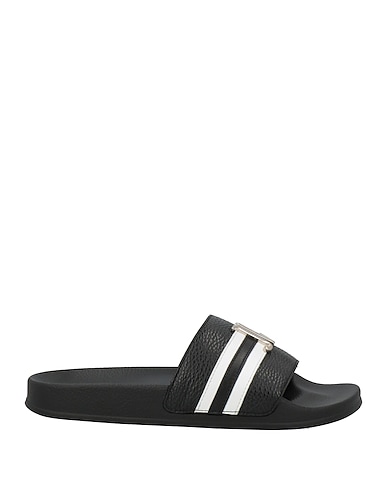 JOHN RICHMOND Sandals Black Leather