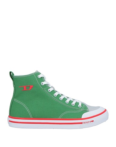 DIESEL Sneakers Green Cotton