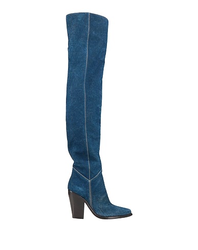 PHILOSOPHY di LORENZO SERAFINI Boots Blue Leather