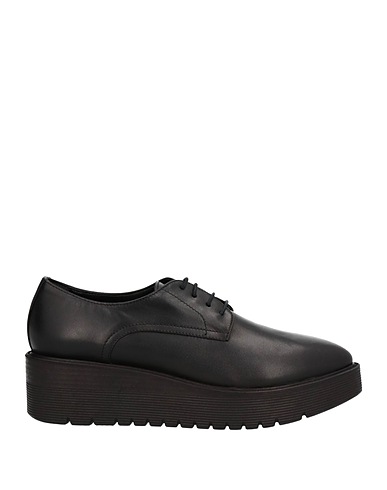 FORMENTINI Laced shoes Black Leather