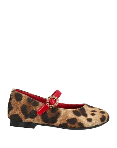 DOLCE&GABBANA Formal shoes Beige Textile fibres, Soft Leather