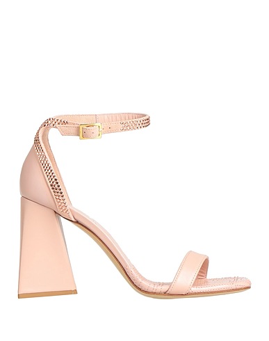 GIAMPAOLO VIOZZI Sandals Pink Leather