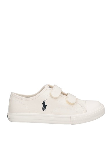POLO RALPH LAUREN Sneakers Off white Textile fibres