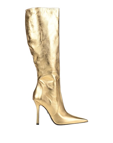 BLUMARINE Boots Gold Leather