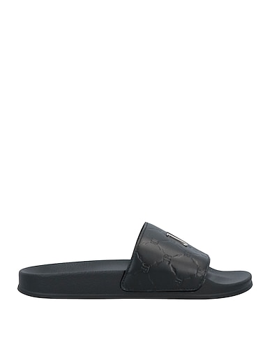 JOHN RICHMOND Sandals Black Leather