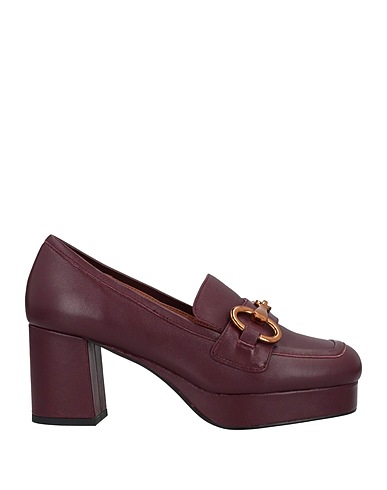 BIBI LOU Loafers Plum Leather
