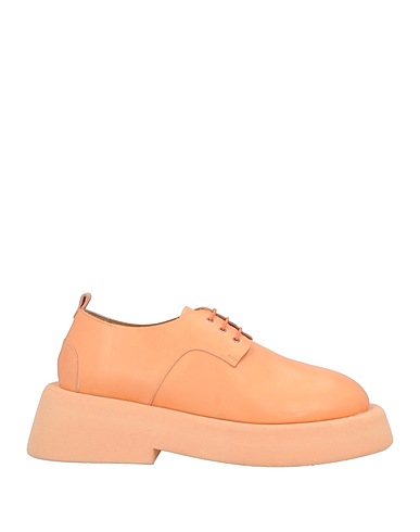 MARSÈLL Laced shoes Salmon pink Calfskin