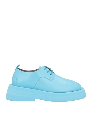 MARSÈLL Laced shoes Azure Calfskin