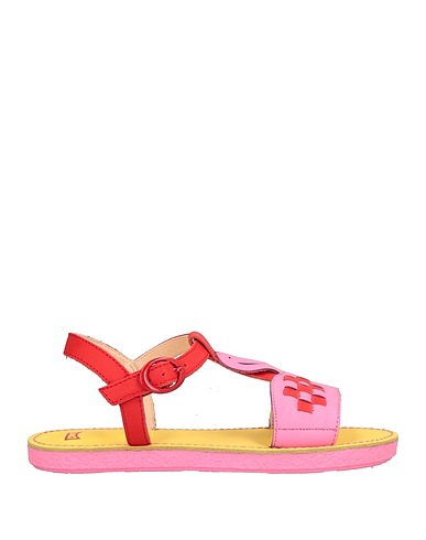 CAMPER Sandalen Rot Leder