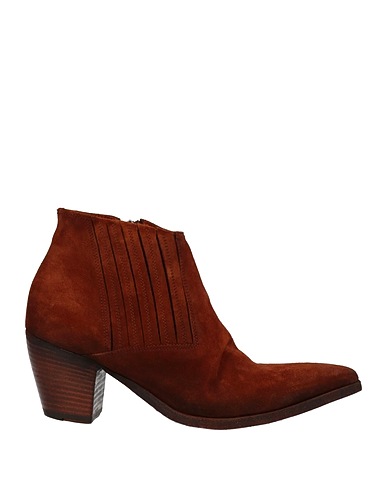 GHOST Ankle boot Chocolate brown Soft Leather