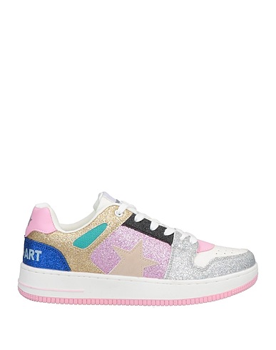SHOPART Sneakers Silver Textile fibers