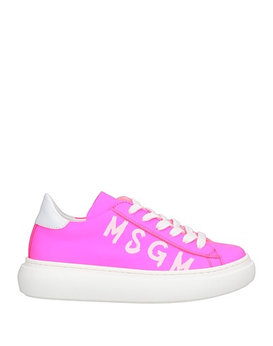 MSGM Sneakers Fuchsia Soft Leather