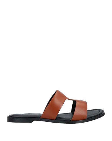 CARLO PAZOLINI Sandals Brown Cow leather