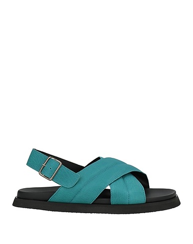 ATTIMONELLI'S Sandals Deep teal Leather