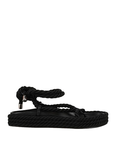 STUDIO AMELIA Infradito Nero Fibre tessili