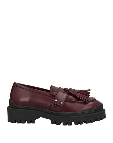 HIGH Loafers Burgundy Leather