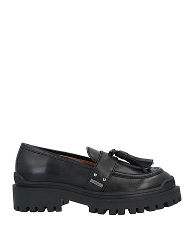 HIGH Loafers Black Leather