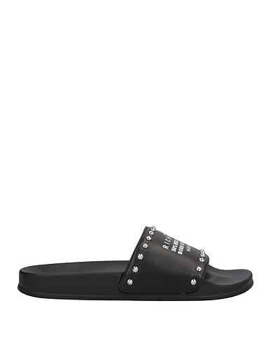 JOHN RICHMOND Sandals Black Calfskin