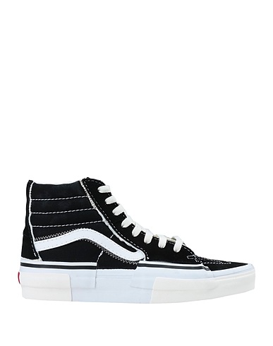 VANS Sneakers SK8-Hi Reconstruct
 Black Leather, Textile fibres