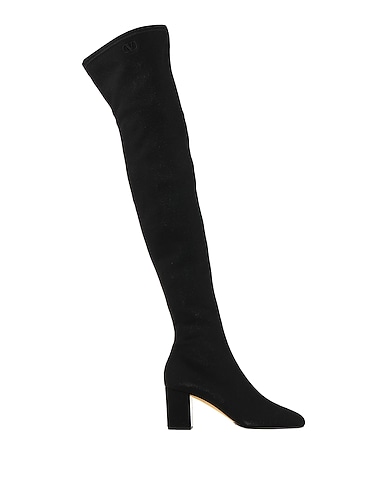 VALENTINO GARAVANI Boots Black Textile fibres