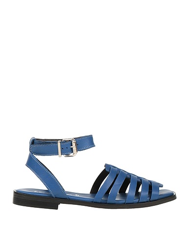 LE PEPITE Sandals Blue Leather