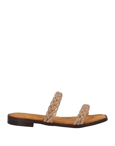 LE PEPITE Sandals Beige Leather