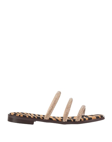 LE PEPITE Sandali Beige Pelle