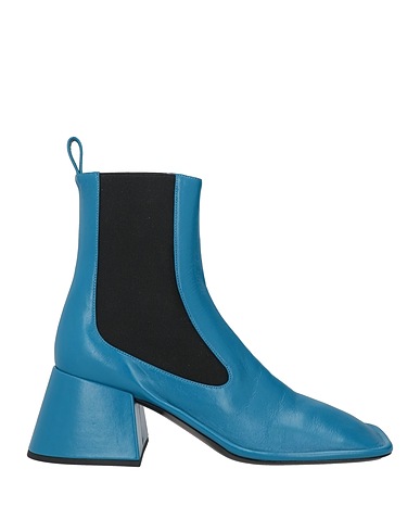 JIL SANDER Stivaletti Blu navy Pelle