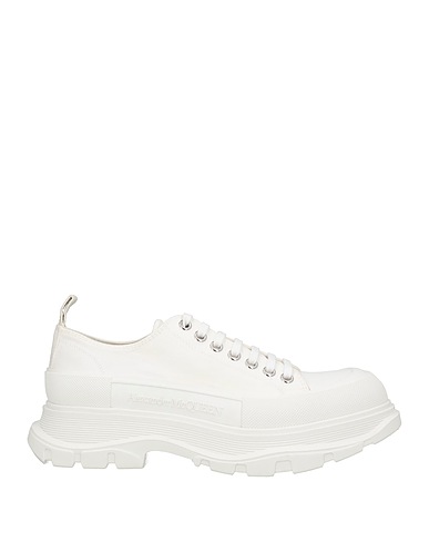 MCQUEEN Sneakers White Textile fibres