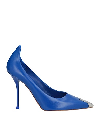 MCQUEEN Court Bright blue Soft Leather