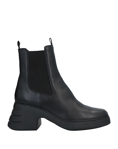 HOGAN Stiefelette Schwarz Leder