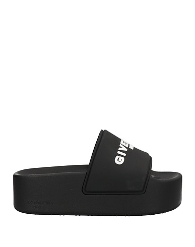 GIVENCHY Sandals Black 100% Polyurethane