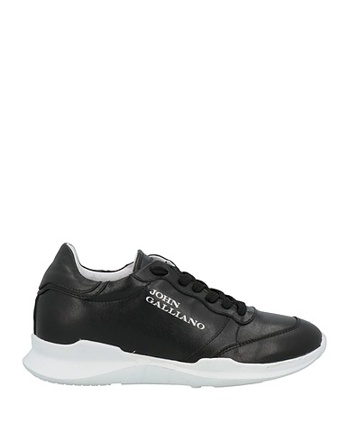 JOHN GALLIANO Sneakers Black Soft Leather