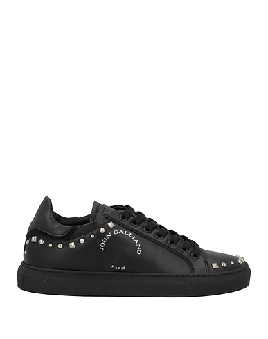 JOHN GALLIANO Sneakers Black Soft Leather