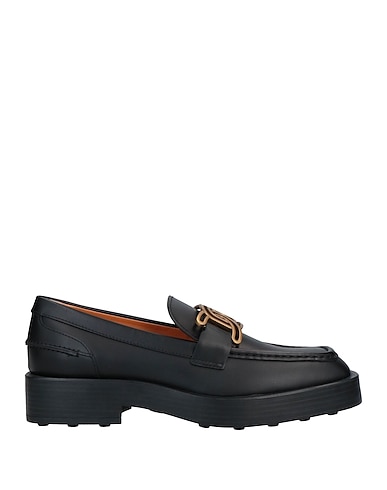 TOD'S Loafers Black Leather