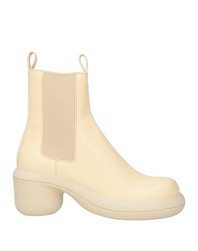 JIL SANDER Ankle boot Ivory Soft Leather