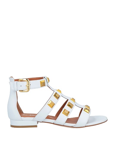 VIA ROMA 15 Sandals White Leather