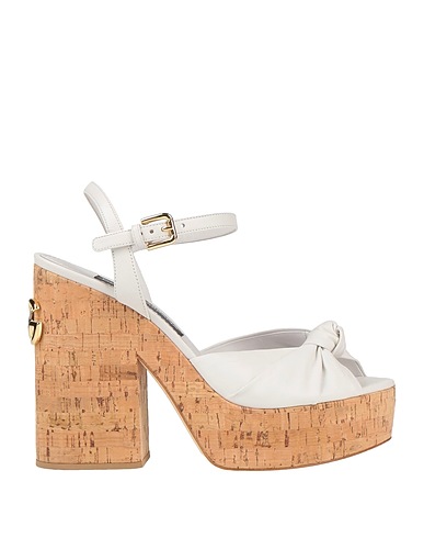 DOLCE&GABBANA Mules and clogs White Leather