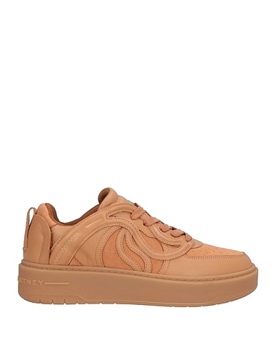 STELLA McCARTNEY Sneakers Camel Textile fibres
