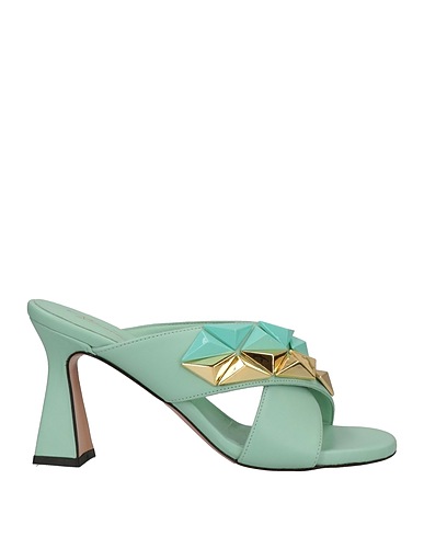 BIANCA DI Sandali Verde chiaro Pelle