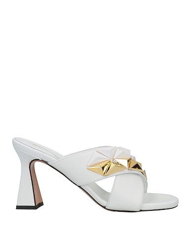 BIANCA DI Sandalen Weiß Leder